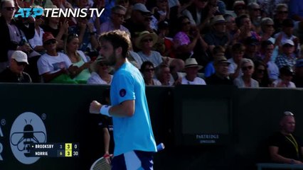 Auckland - Norrie écarte Brooksby et file en finale