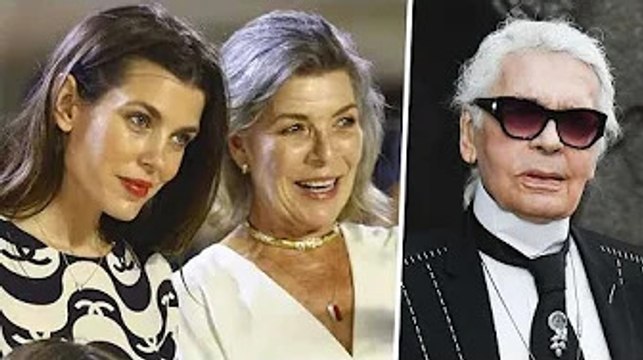 Karl Lagerfeld dévoile son héritage : Caroline de Monaco et Charlotte Casiraghi ne figurent pas pa