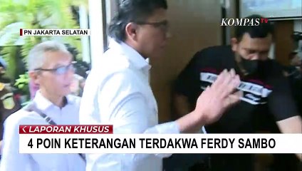 Akui Skenario Tapi Tetap Bantah Tembak Tubuh Yosua, Ini 4 Poin Keterangan Terdakwa Ferdy Sambo!