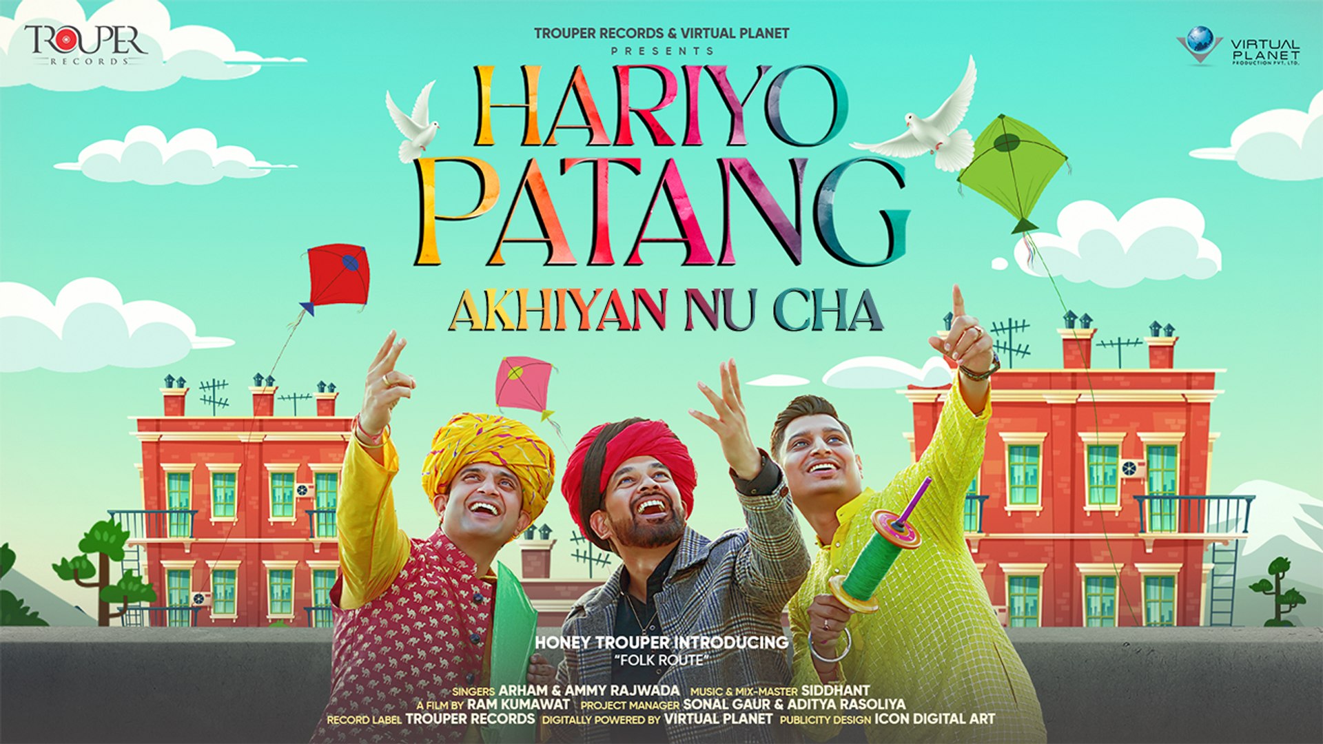 ⁣Hariyo Patang Akhiyan Nu Cha | Folk Route ft. Arham & Ammy Rajwada | Honey Trouper | Rishabh &am