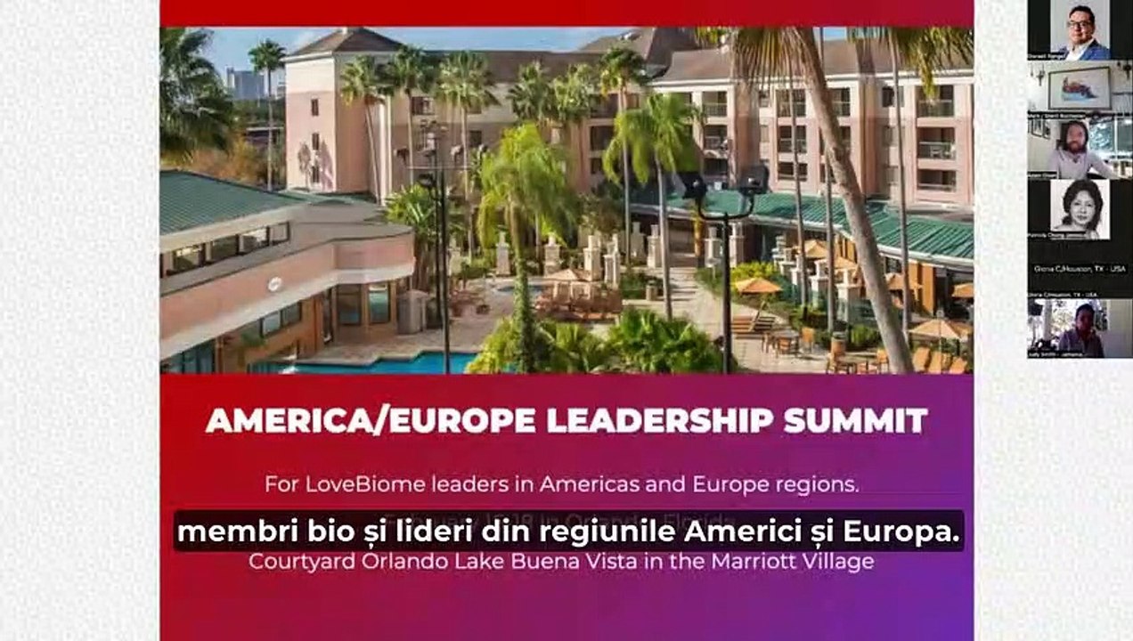 Love Biome Rumania | Loved Biome 2023 Breakthrough | Eveniment de Afaceri Loved Biome Februarie 2023