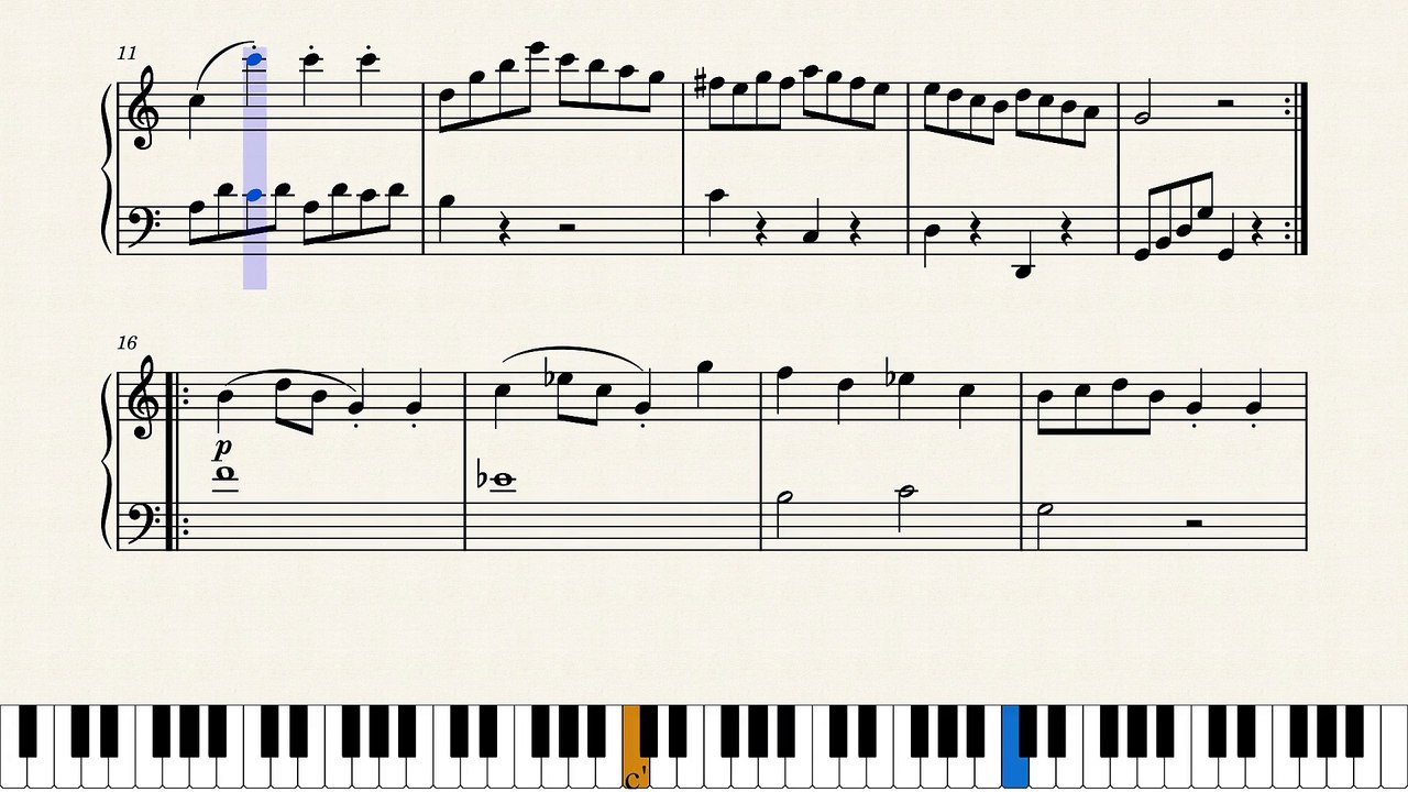 Sonatina in C major Op. 36 No. 1 – Muzio Clementi