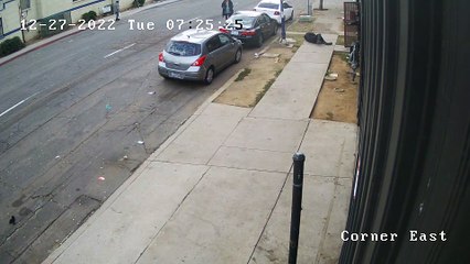 Swinging Door Knocks Man Flat on His Back
