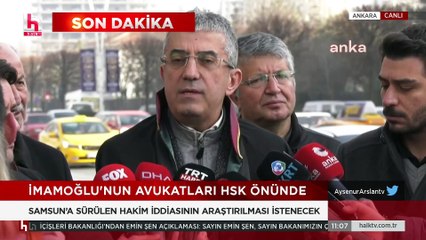 İmamoğlu'nun avukatları HSK'da: İnancımızı korumak istiyoruz