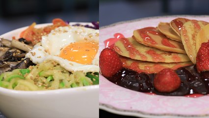 Riz bibimbap , pancake - koujinetna Haka 02 EP 67