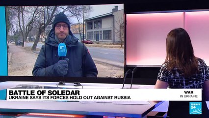 Zelensky promises 'everything necessary' to defend Soledar from Russia