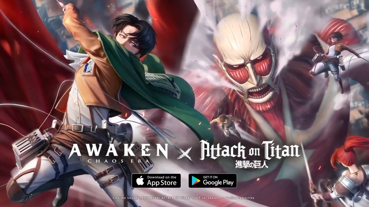 Attack on Titan x Awaken Chaos Era - Official Crossover Trailer