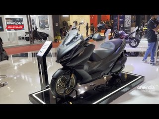 Auto Expo 2023 | Zontes 350E Maxiscooter Showcased | Manu Kurian
