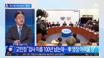 “검사 이름 100년 남아서”…이재명 영장 못 친다는 고민정