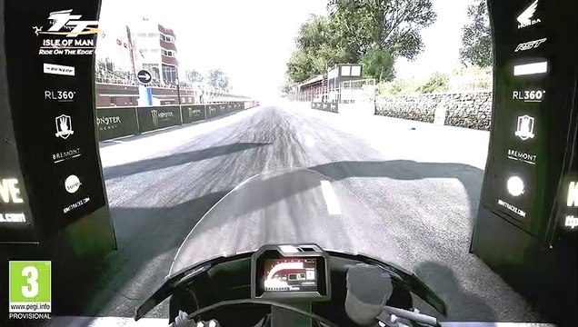 TT Isle of Man - Ride on the Edge 3 Gameplay Reveal - Section 1 of the Snaefell Mountain Course