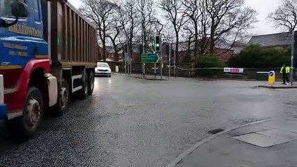 Police incident closes Burnley road