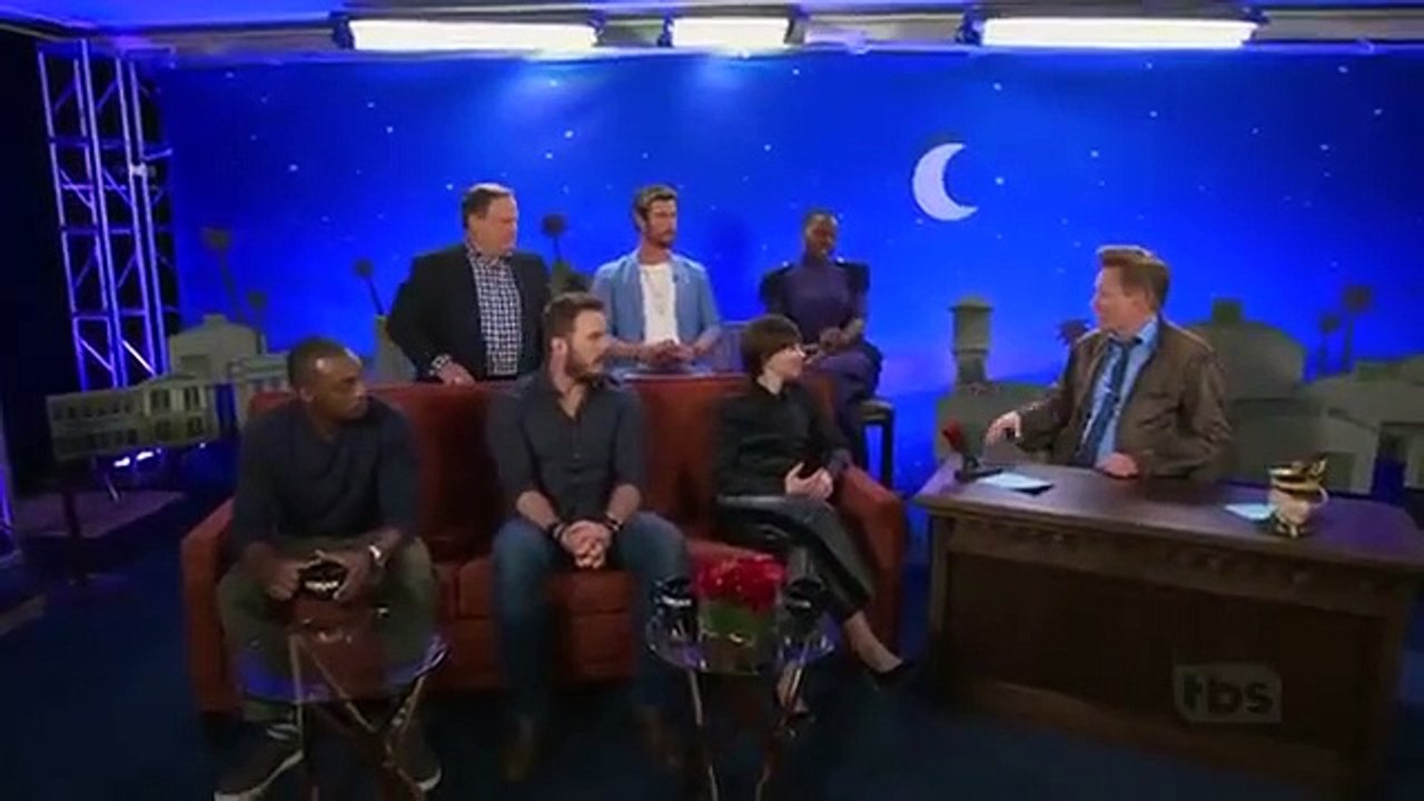 Conan - Se8 - Ep68 - Chris Pratt, Scarlett Johansson, Chris Hemsworth, Anthony Mackie HD Watch