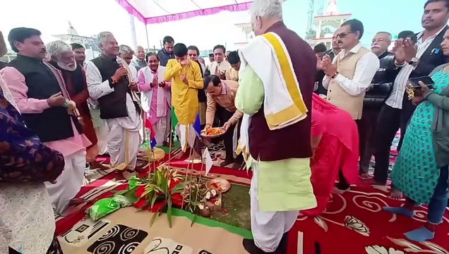 राम की लीला के लिए हुआ भूमि पूजन, आज भव्य शिव बारात