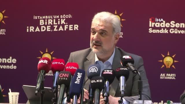 AK Parti İstanbul İl Başkanı Osman Nuri Kabaktepe: 6 tane parti daha bir adayda anlaşamazken Türkiye'yi nasıl yönetecek?