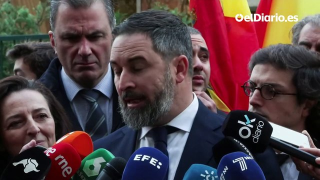 Abascal defiende las medidas antiabortistas de Vox en Castilla y León: Nos vamos a mantener firmes
