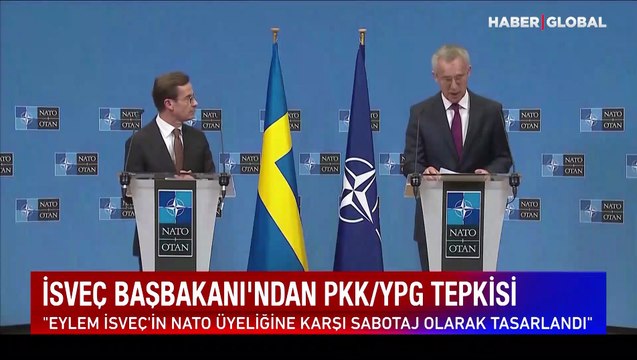 İsveç Başbakanı'ndan terör örgütü PKK/YPG destekçilerinin provokasyonlarına tepki: NATO üyeliğine karşı sabotaj