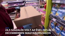 A jövő év első felében is kitart a magas infláció Magyarországon