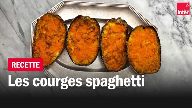 Les courges spaghetti - Les recettes de François-Régis Gaudry