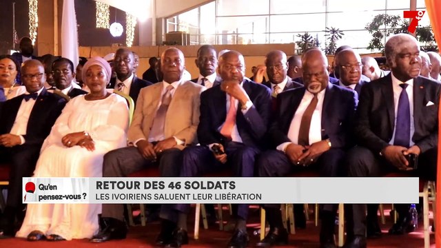 Retour des 46 soldats : les Ivoiriens saluent leur libération