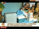 Caracas | Ipasme realiza jornada de salud integral para el personal del Liceo Manuel Palacio Fajardo