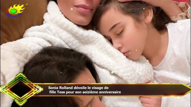 Sonia Rolland dévoile le visage de fille Tess pour son seizième anniversaire