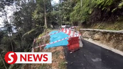 Bukit Larut closed due to landslide
