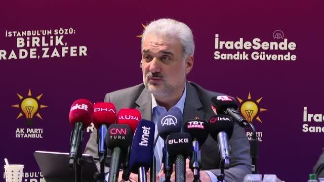 AK Parti İstanbul İrade Sende Sandık Güvende sloganıyla sandık görevlileriyle buluşacak