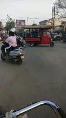 सरकण्डा स्थित राजस्व कॉलोनी चौक में अक्सर जाम की स्थिति बनी रहती है