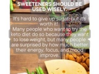 Keto Tip Of The Day - Use Sweeteners Wisely