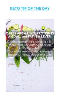 Keto Tip Of The Day - Limit Carbs, Protein Goals, Level with Fat