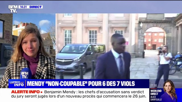 Affaire Benjamin Mendy: les chefs d'accusation sans verdict du jury seront jugés lors d'un nouveau procès à partir du 26 juin