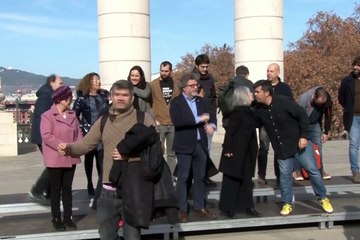 L’independentisme convoca a les columnes de Puig i Cadafalch contra la cimera Sánchez-Macron