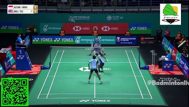 Fajar Alfian/Muhammad Rian Ardianto vs Ong Yew Sin/Teo Ee Yi | QF | Malaysia Open 2023