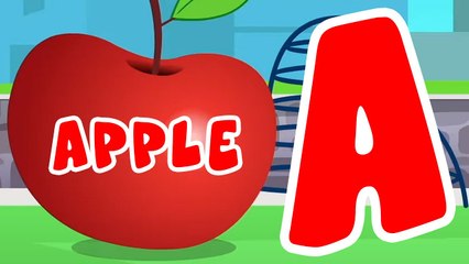 A For Apple - Alphabets Song - Learning Video for Kids