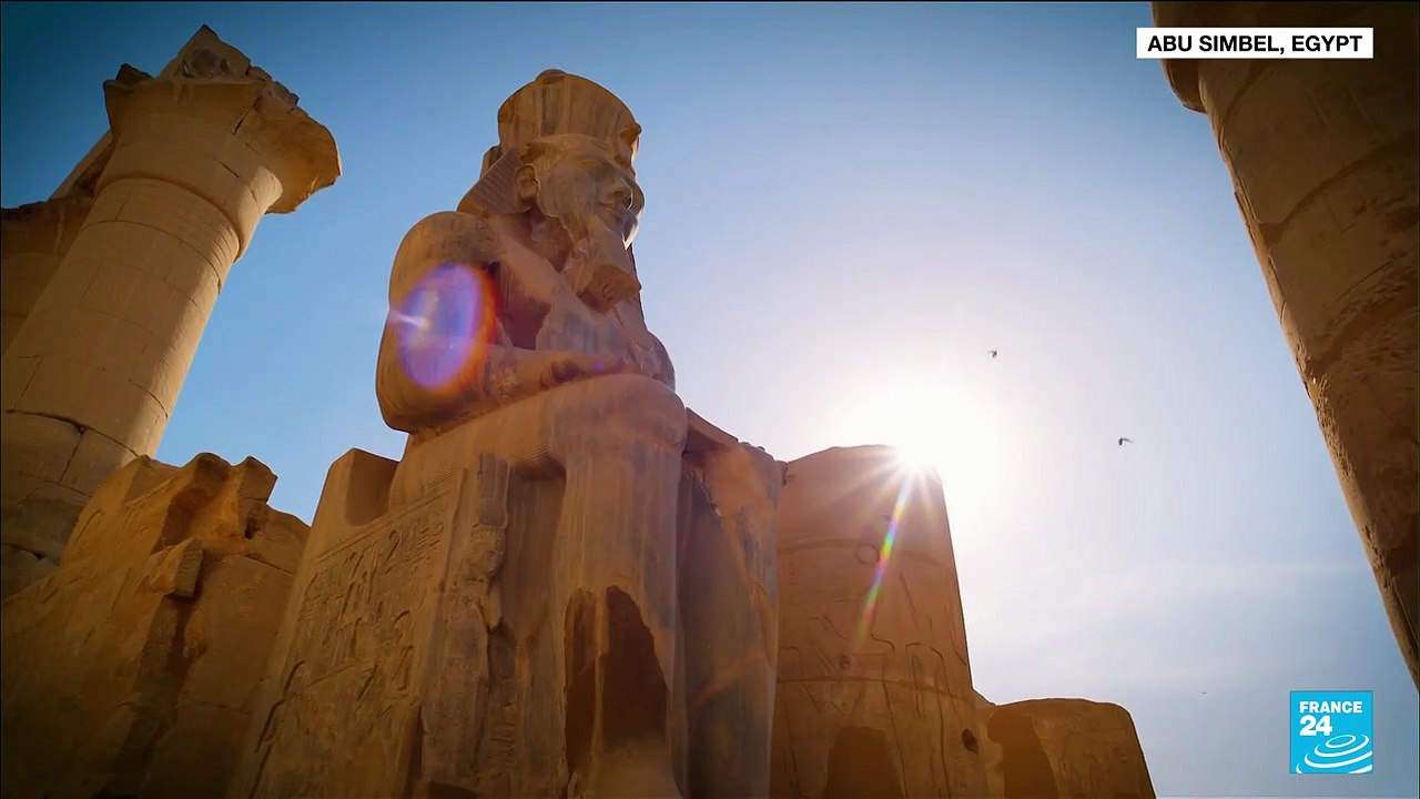 Pharaoh Ramses II's sarcophagus in Paris for rare loan