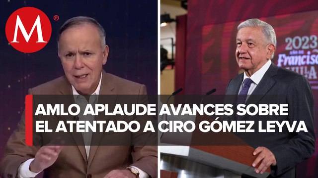 AMLO felicita a Sheinbaum por detención de 11 implicados en caso de Ciro Gómez Leyva