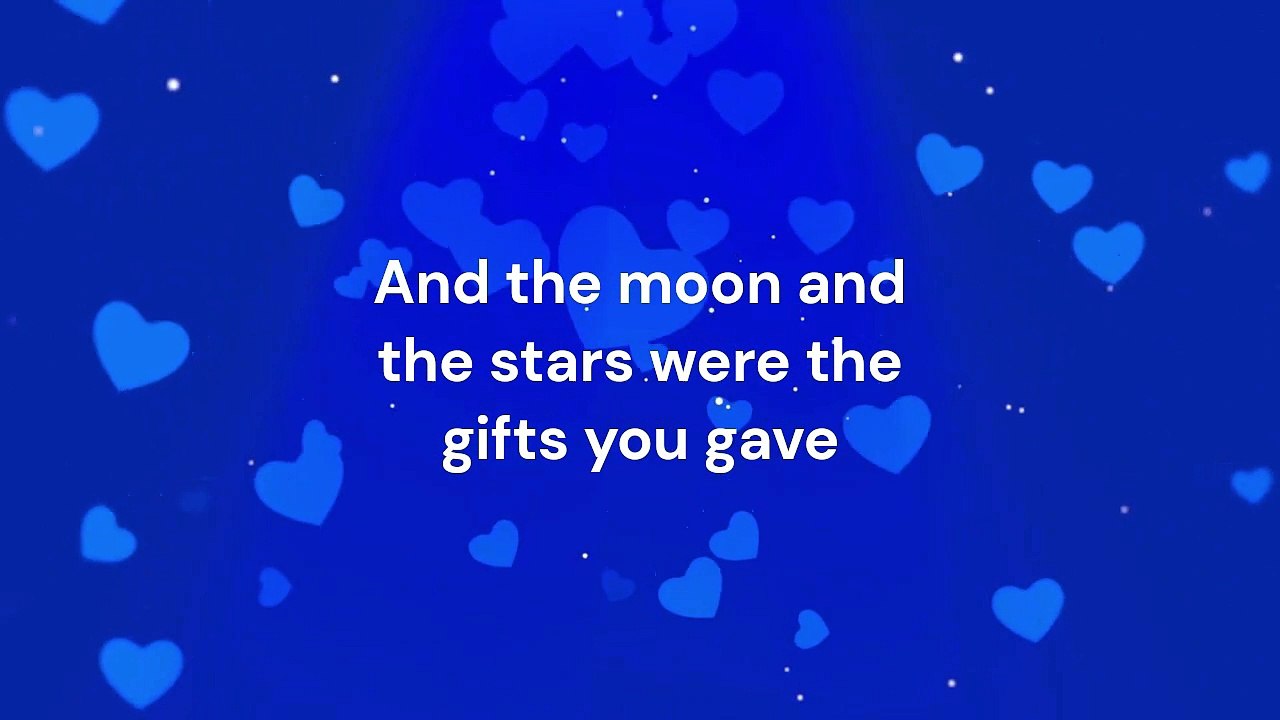 Lyric Video - First Time Ever I Saw Your Face - Me Singing Cover