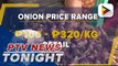 Retail prices of onions on a gradual slide in NCR wet markets