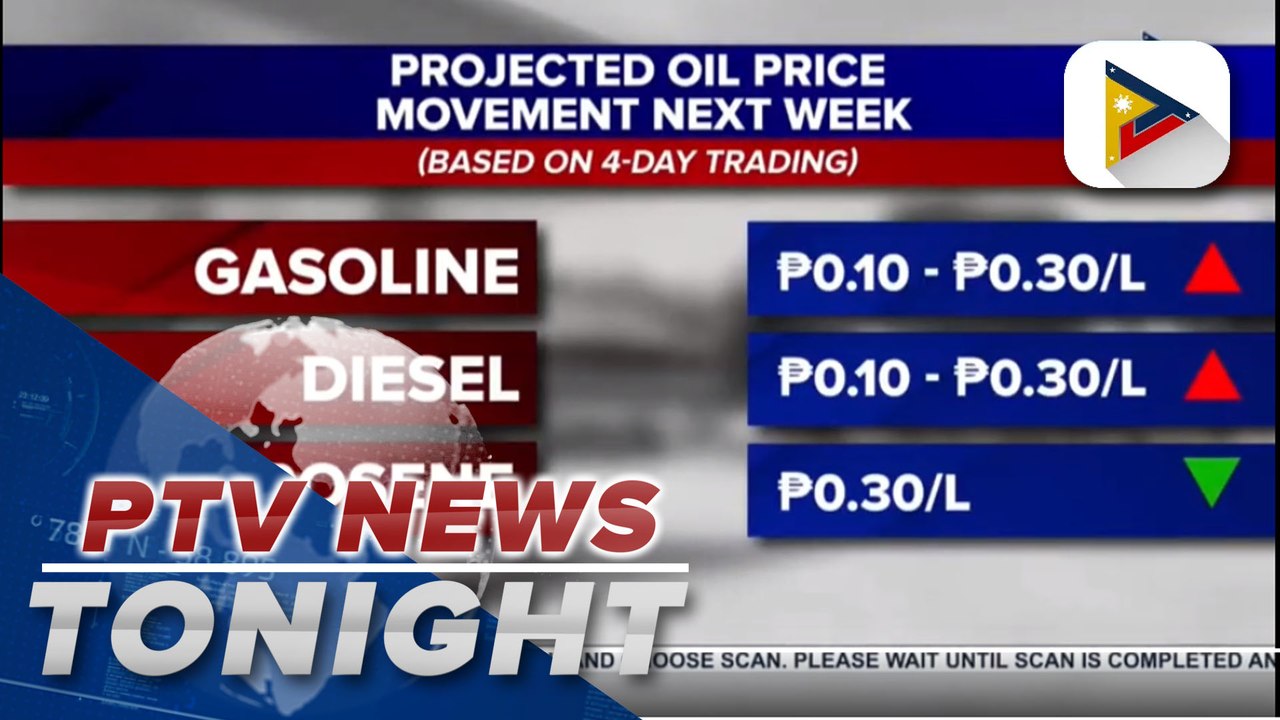 Oil price increase seen next week