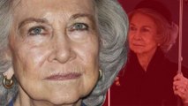 La reina Sofía visita la tumba de su hermano y todos se fijan en lo mismo