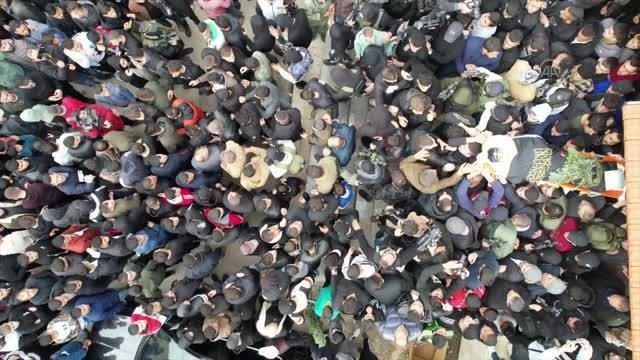 İsrail askerlerinin öldürdüğü iki Filistinli son yolculuğuna uğurlandı