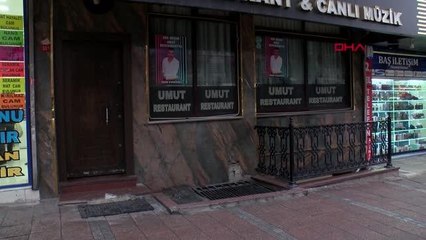 GAZİOSMANPAŞA'DA RESTORANA SİLAHLI SALDIRI 1 ÖLÜ 2 YARALI