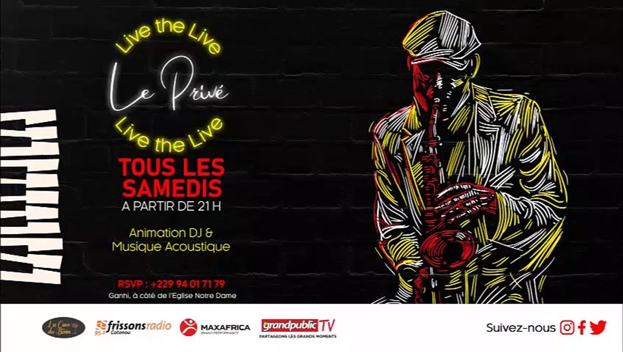  Famille, on ne rate pas cette occasion. Une animation #live  vous attend tous les samedi à partir de 21h 