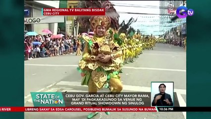 Cebu Gov. Garcia at Cebu City Mayor Rama, may 'di pagkakasundo sa venue ng "Grand Ritual Showdown" | SONA