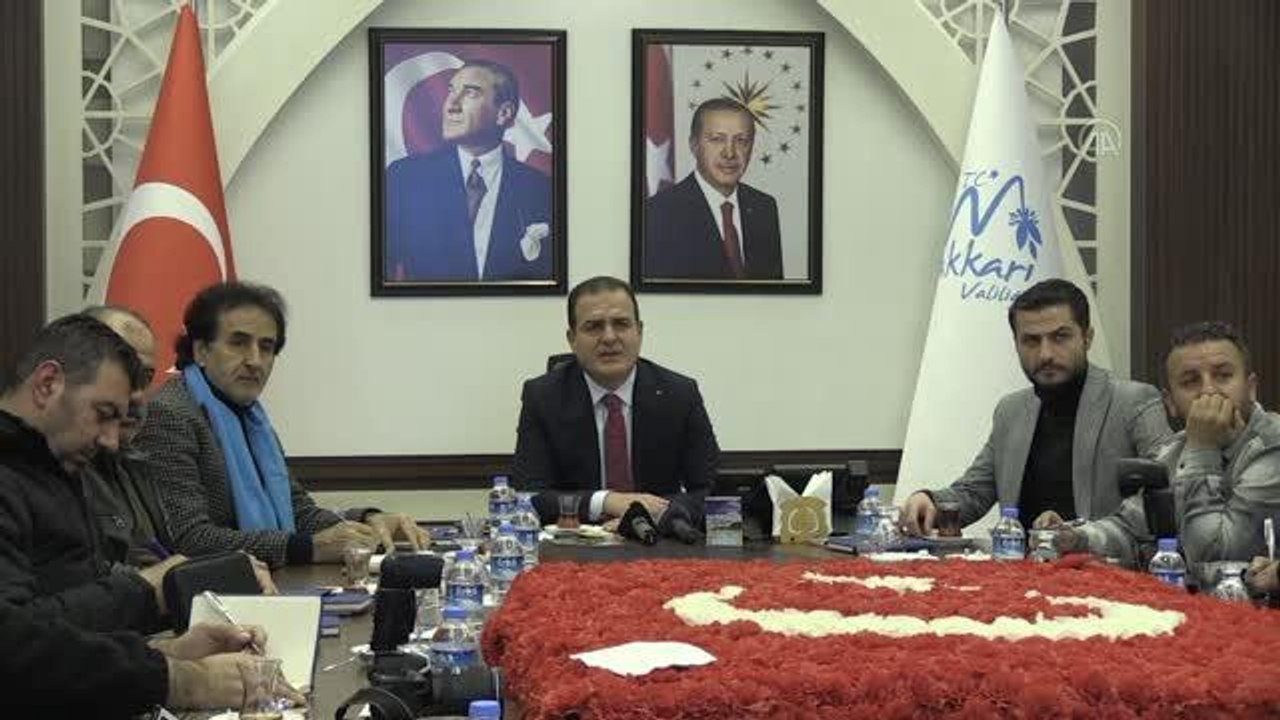 Hakkari Valisi ve Belediye Başkan Vekili Akbıyık, 2022'yi değerlendirdi