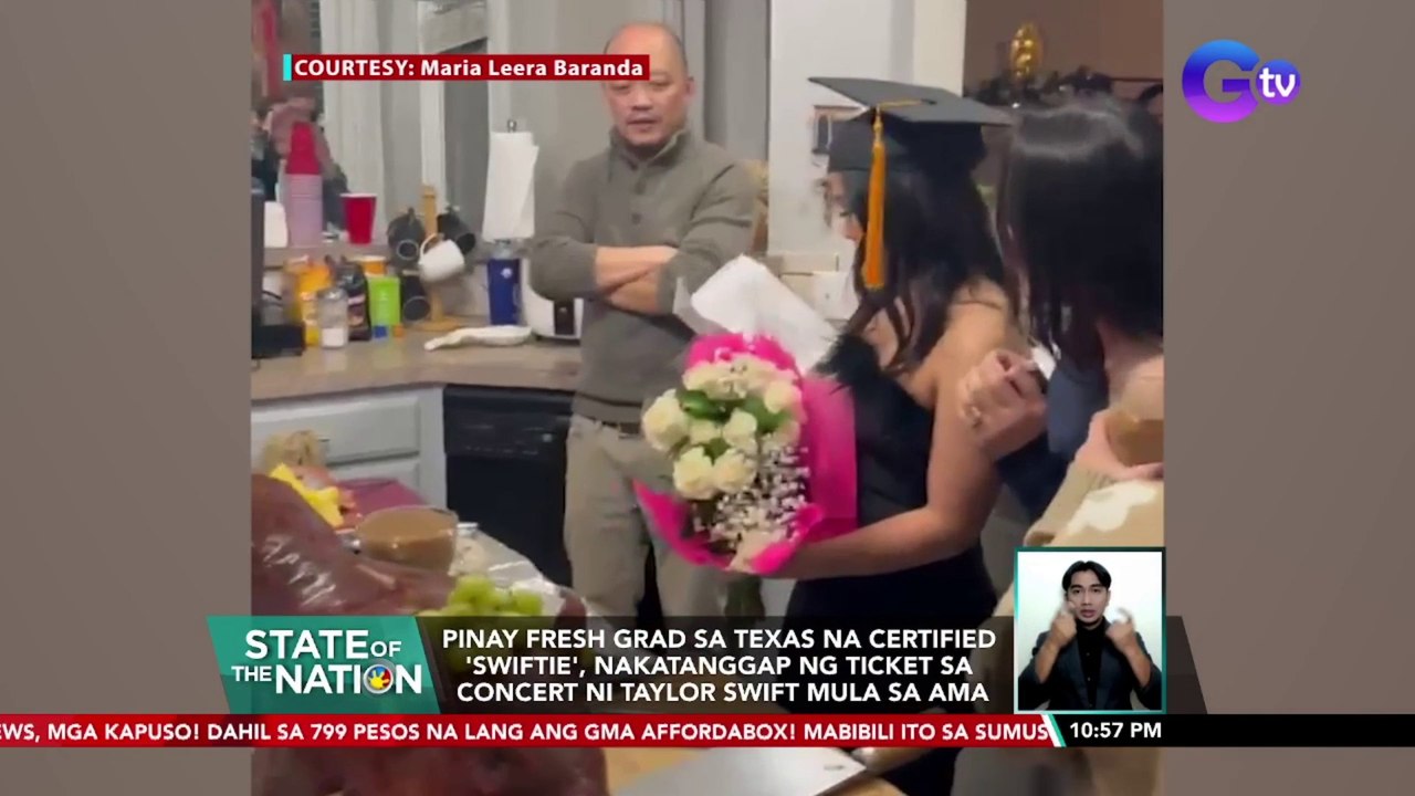 Pinay fresh grad sa Texas na certified 'Swiftie...