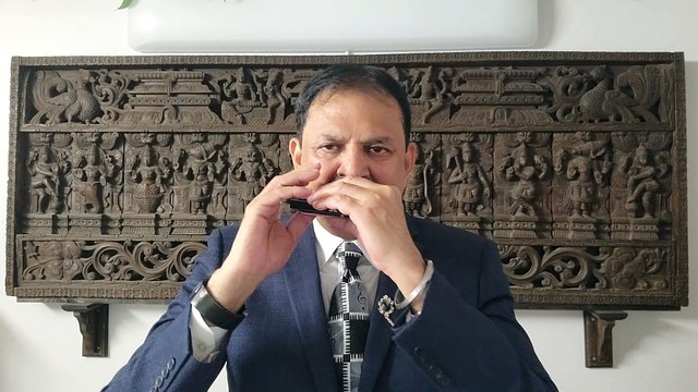 Dil Hai Ke Manta Nahin-Film Dil Hai Ke Manta Nahin 1991 on Harmonica Live Performance by Mukund Kamdar