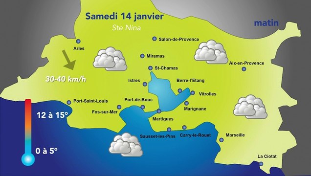 Météo : temps mitigé pour cette mi-janvier