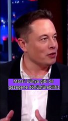 Elon Musk'ın kan donduran Mars hedefi!