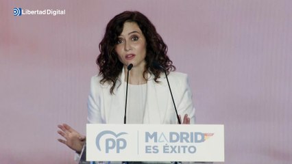 Ayuso desafía a Belarra y anuncia que mantendrá el nombre de "familias numerosas"